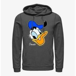 New ✔️ Disney Donald Duck Big Face Hoodie 👍