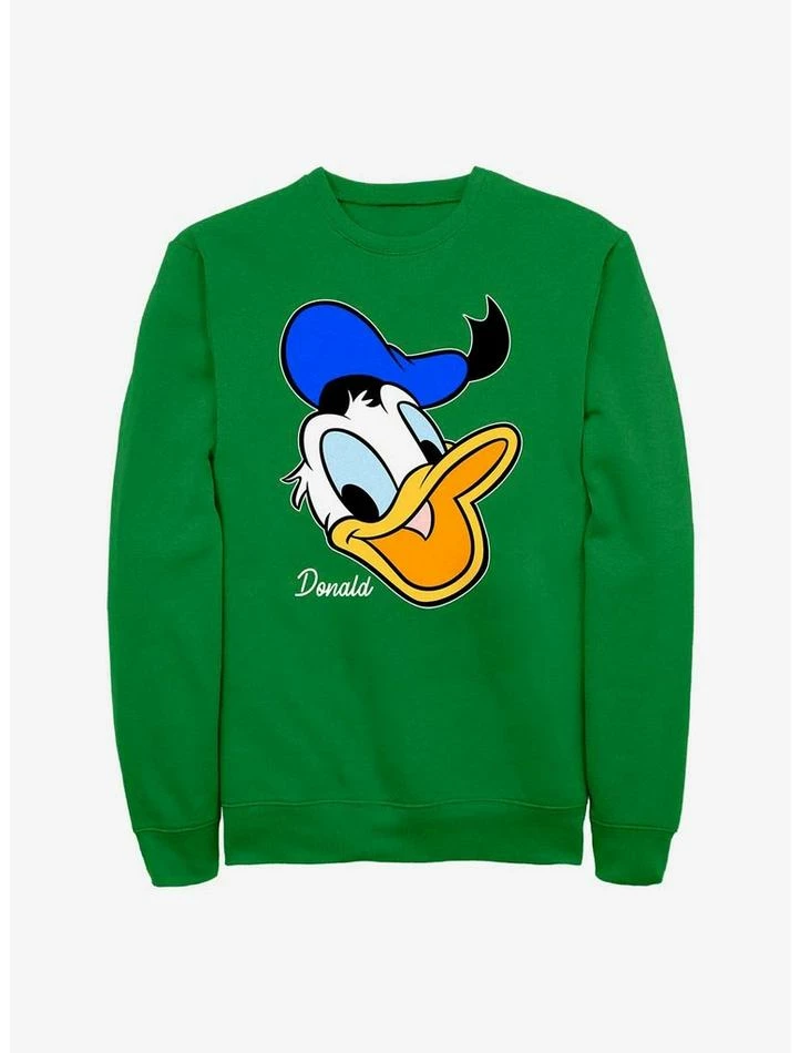 Best Sale ⭐ Disney Donald Duck Big Face Sweatshirt ✔️ 1 Best Sale ⭐ Disney Donald Duck Big Face Sweatshirt ✔️