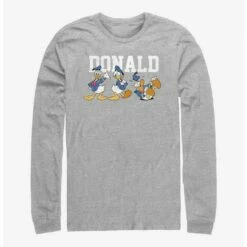 Promo 🥰 Disney Donald Duck Poses Long-Sleeve T-Shirt 👏