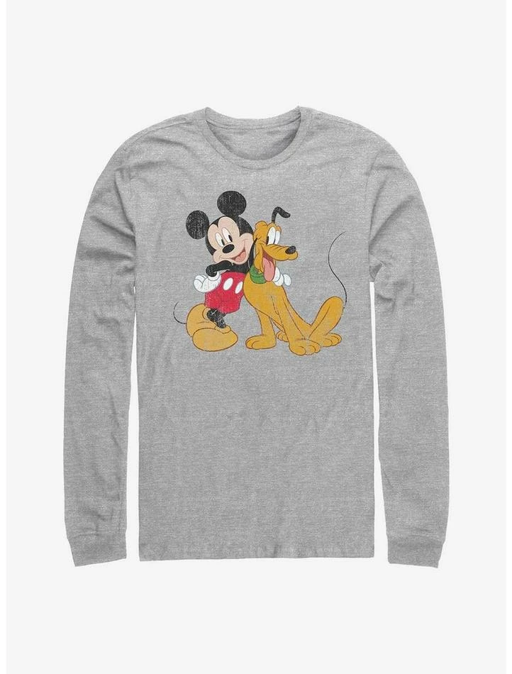 Outlet โญ Disney Mickey Mouse And Disney Pluto Long-Sleeve T-Shirt ๐งจ 1 Outlet โญ Disney Mickey Mouse And Disney Pluto Long-Sleeve T-Shirt ๐งจ