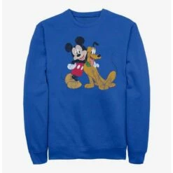 Cheapest 😀 Disney Mickey Mouse And Disney Pluto Sweatshirt ✨