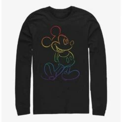 Cheap 😀 Disney Mickey Mouse Big Pride Long-Sleeve T-Shirt ⭐