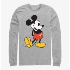 Outlet 😍 Disney Mickey Mouse Classic Mickey Long-Sleeve T-Shirt 🎉