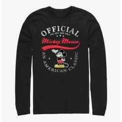 New 🥰 Disney Mickey Mouse Classic Mickey Long-Sleeve T-Shirt ❤️