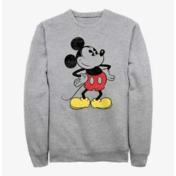 Flash Sale 🛒 Disney Mickey Mouse Classic Vintage Mickey Sweatshirt 👍