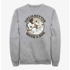 Top 10 ❤️ Disney Mickey Mouse 🔥 Dog Life Sweatshirt 🧨