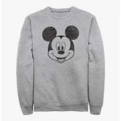 Cheap 🤩 Disney Mickey Mouse Face Sweatshirt ⌛