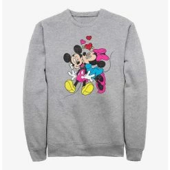 Outlet 😍 Disney Mickey Mouse Minnie Love Sweatshirt 🧨