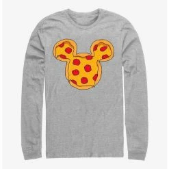 Flash Sale 🛒 Disney Mickey Mouse Pizza Ears Long-Sleeve T-Shirt 😀