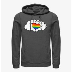 Deals 🔔 Disney Mickey Mouse Rainbow Love Hoodie ✨