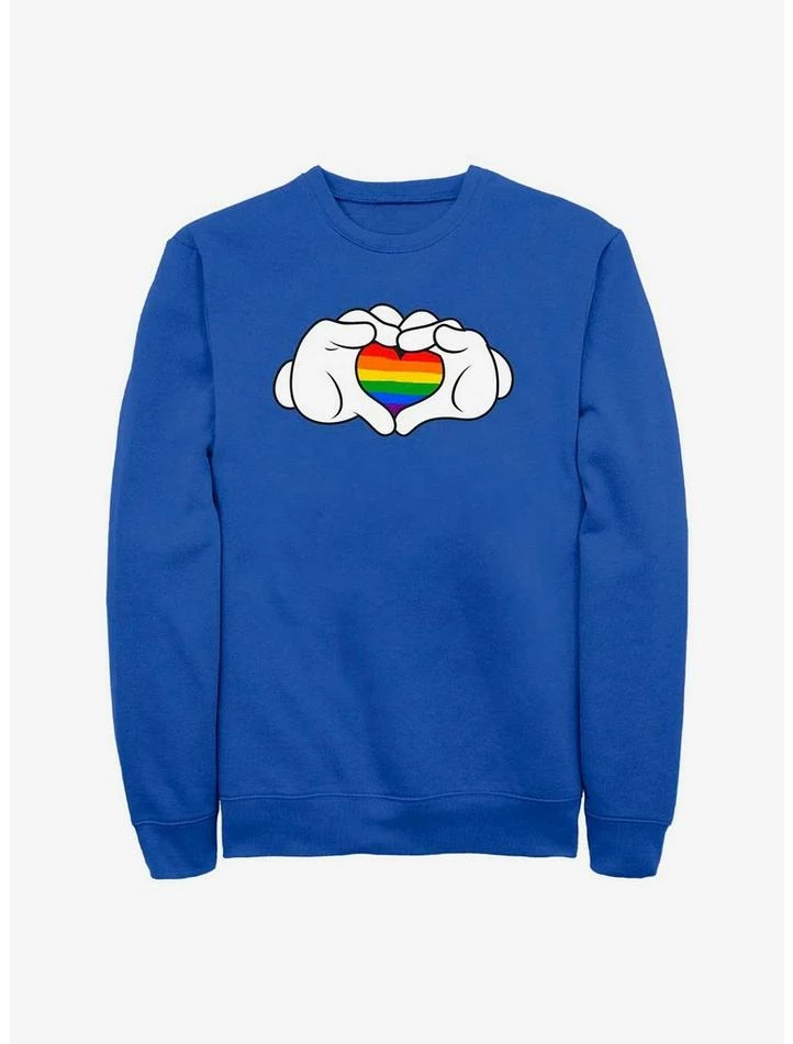 Wholesale ⭐ Disney Mickey Mouse Rainbow Love Sweatshirt ✨ 1 Wholesale ⭐ Disney Mickey Mouse Rainbow Love Sweatshirt ✨