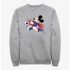 Cheap ✨ Disney Mickey Mouse Usa Kick Sweatshirt 🧨