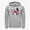 Best Sale 🛒 Disney Mickey Mouse Usa Kick Hoodie 👏