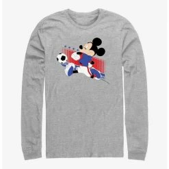 Buy ⭐ Disney Mickey Mouse Usa Kick Long-Sleeve T-Shirt ⌛