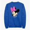Best Pirce ❤️ Disney Minnie Mouse Minnie Big Face Sweatshirt 👏