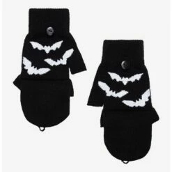 Hot Sale 💯 The Nightmare Before Christmas Jack & Bats Convertible Gloves ✔️ -Dressup Outfits Shop 18573757 av2