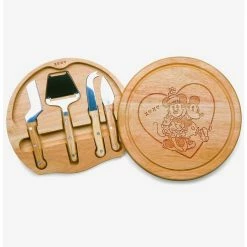 Buy 🔔 Disney Mickey and Minnie Mouse Heart Circo Cheese Cutting Board & Tools Set 👍