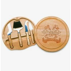 Best Pirce ⌛ Disney Mickey and Minnie Mouse Circo Cheese Cutting Board & Tools Set 🎉
