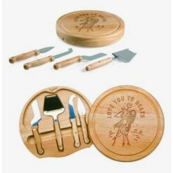 New ❤️ Disney The Nightmare Before ❤️ Christmas Jack and Sally Cheese Cutting Board & Tools Set 💯 -Dressup Outfits Shop 18606524 av3