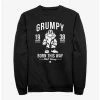 Brand new 🌟 Disney Snow White and the Seven Dwarfs Always Grumpy Sweatshirt 🎉