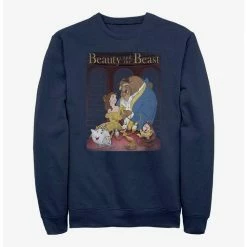 Cheapest ✔️ Disney Beauty and the Beast Beauty Poster Sweatshirt 😀
