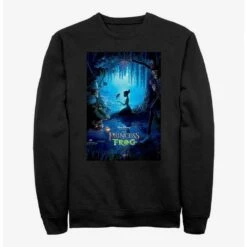 Hot Sale ✔️ Disney The Princess and the Frog Classic Frog Poster Sweatshirt ✔️