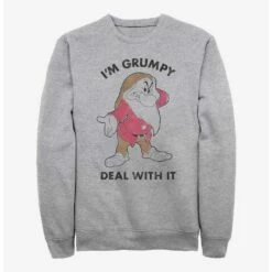 Best Pirce ⌛ Disney Snow White and the Seven Dwarfs Deal With It Sweatshirt 👍