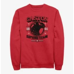 Outlet 🔔 Disney Beauty and the Beast Gaston Gym Sweatshirt ⌛