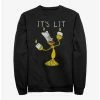 Best Sale ⭐ Disney Beauty and the Beast It's Lit Sweatshirt 👏