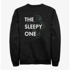 Promo 🤩 Disney Snow White and the Seven Dwarfs One Sleepy Dwarf Sweatshirt ⭐