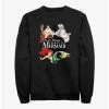 Coupon 🛒 Disney The Little Mermaid Watercolor Mermaid Sweatshirt ✨