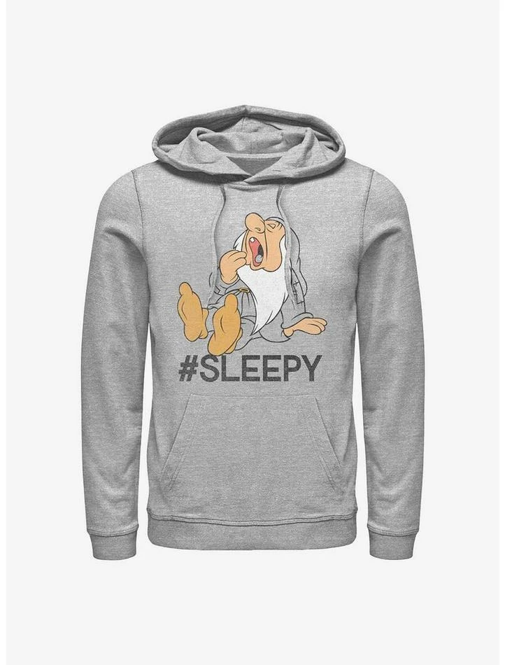 Best Sale ⌛ Disney Snow White and the Seven Dwarfs Hashtag Sleepy Hoodie 👏 1 Best Sale ⌛ Disney Snow White and the Seven Dwarfs Hashtag Sleepy Hoodie 👏
