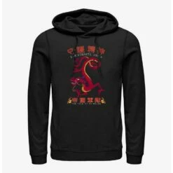 Cheapest 🔔 Disney Mulan Mushu Dragon Hoodie 👍