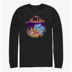 Outlet 🧨 Disney Aladdin Aladdin VHS Distress Long-Sleeve T-Shirt 🔥