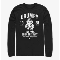 Cheapest ⭐ Disney Snow White and the Seven Dwarfs Always Grumpy Long-Sleeve T-Shirt ✨