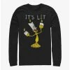 Wholesale 👏 Disney Beauty and the Beast It's Lit Long-Sleeve T-Shirt 👍
