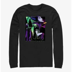 New 😀 Disney Sleeping Beauty Mistress of Evil Long-Sleeve T-Shirt ✨