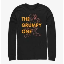 Best deal ⌛ Disney Snow White and the Seven Dwarfs One Grumpy Dwarf Long-Sleeve T-Shirt ❤️