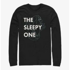 Deals ✨ Disney Snow White and the Seven Dwarfs One Sleepy Dwarf Long-Sleeve T-Shirt 🔔