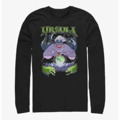 Best Sale ❤️ Disney The Little Mermaid Ursula Charm Long-Sleeve T-Shirt ⌛