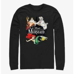 Best deal 🤩 Disney The Little Mermaid Watercolor Mermaid Long-Sleeve T-Shirt ⭐