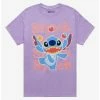 Flash Sale 🥰 Disney Lilo & Stitch Fruit Boyfriend Fit Girls T-Shirt 🥰