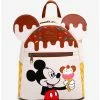 Coupon 🛒 Loungefly Disney Mickey Mouse Ice Cream Mini ⭐ Backpack ⌛