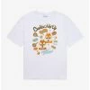 Best deal ❤️ Disney Chip 'N' Dale Speech Bubbles Boyfriend Fit Girls T-Shirt 🛒