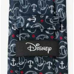 Flash Sale 🧨 Disney Donald Duck Anchor Navy Blue Men's Tie 😉 -Dressup Outfits Shop 18659763 av4