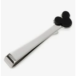 Cheap 🧨 Disney Mickey Mouse Onyx Stainless Steel Tie Bar 💯
