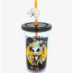 Coupon 💯 The Nightmare Before ❄ Christmas Zero Topper Acrylic Travel Cup 😍