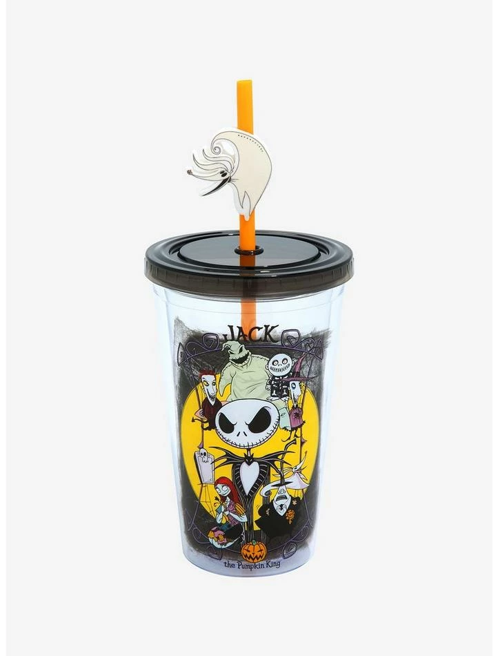 Coupon 💯 The Nightmare Before ❄ Christmas Zero Topper Acrylic Travel Cup 😍 1 Coupon 💯 The Nightmare Before ❄ Christmas Zero Topper Acrylic Travel Cup 😍