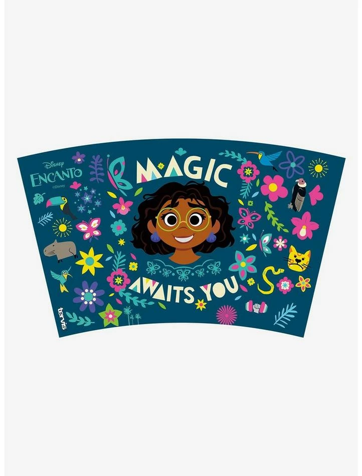 Cheapest ⌛ Disney Encanto Magic Awaits You 16oz Classic Tumbler With Lid 🔥 2 Cheapest ⌛ Disney Encanto Magic Awaits You 16oz Classic Tumbler With Lid 🔥 - Image 2