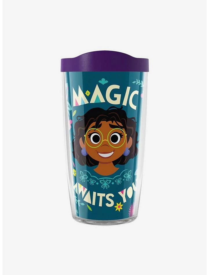 Cheapest ⌛ Disney Encanto Magic Awaits You 16oz Classic Tumbler With Lid 🔥 1 Cheapest ⌛ Disney Encanto Magic Awaits You 16oz Classic Tumbler With Lid 🔥